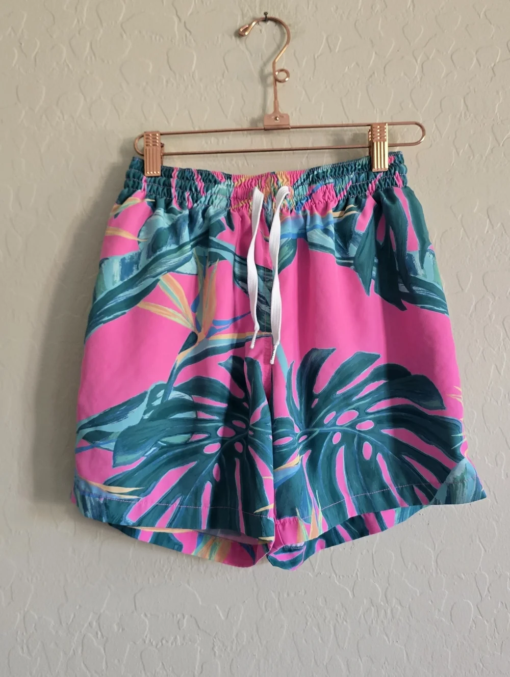 Chubbies Classic Swim Trunk Small Pink birds of paradise‎ 5.5